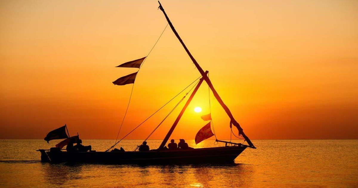 Sunset in Nungwi Beach